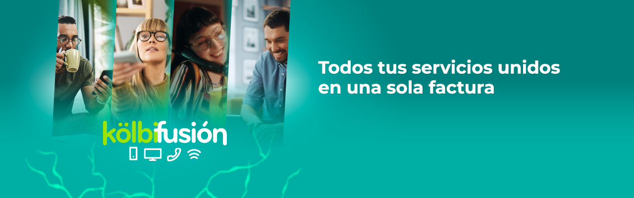 kölbifusión: todos tus servicios unidos en una sola factura