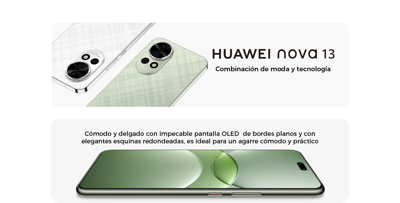 Huawei nova 13, combinación de moda y tecnología