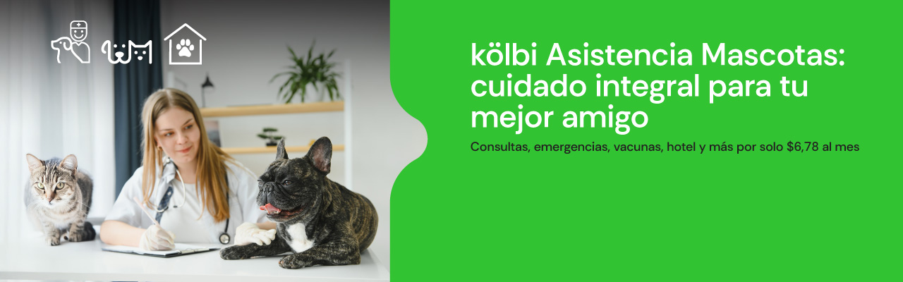 kölbi Asistencia Mascotas: cuidado integral para tu mejor amigo