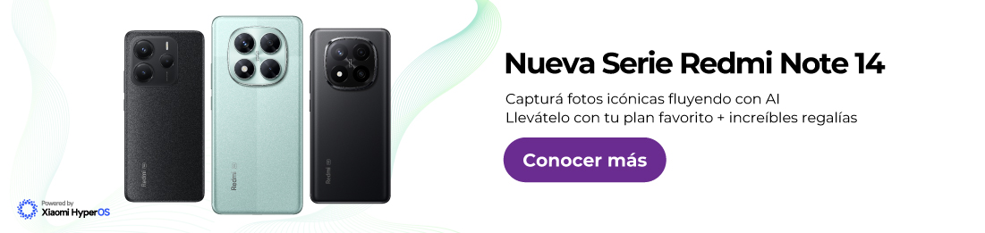 Nueva Serie Redmi Note 14: capturá fotos icónicas fluyendo con AI