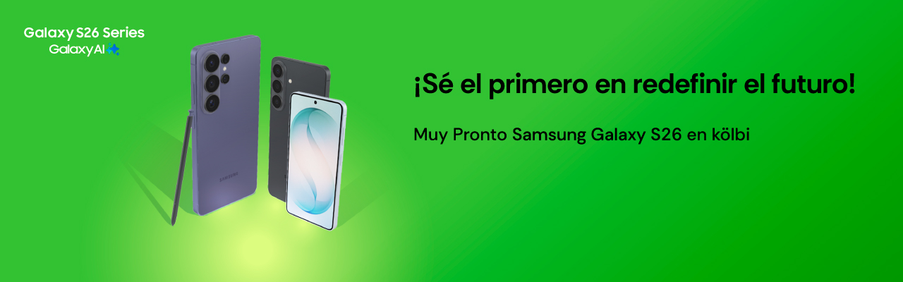 Samsung S26 en kölbi