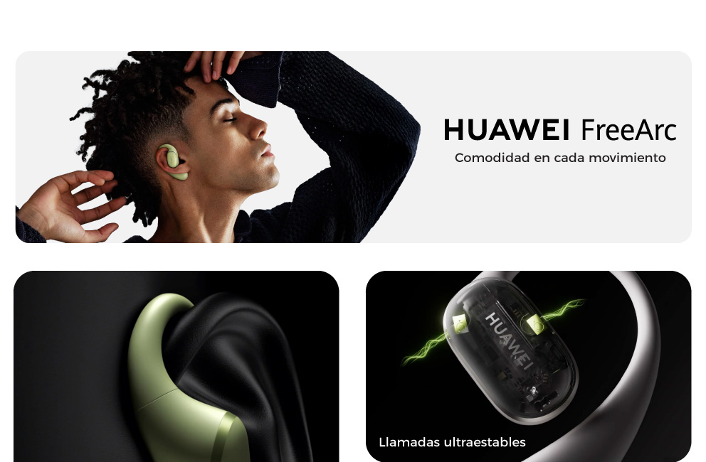 Huawei FreeArc, comodidad en cada movimiento