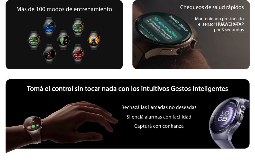 Más de 100 modos de entrenamiento