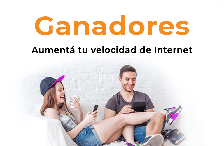 Ganadores Promoción Aumentá tu velocidad de Internet y ganá con kölbi