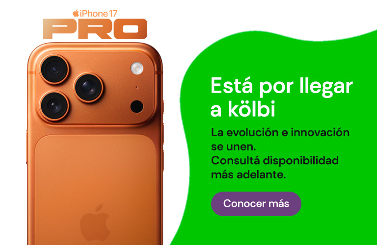 Está por llegar a kölbi, la revolución e innovación con el iPhone 17 Pro