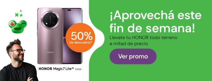 &iexcl;Aprovechá este fin de semana! Llevate tu HONOR todo terreno a mitad de precio