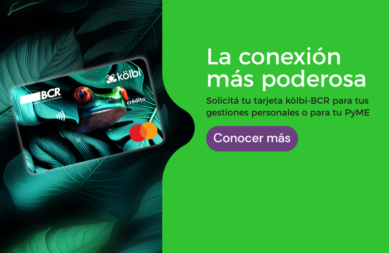 Solicitá tu tarjeta kölbi-BCR para tus gestiones personales
