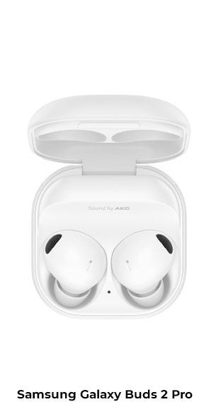 Samsung Buds 2 Pro vista frontal