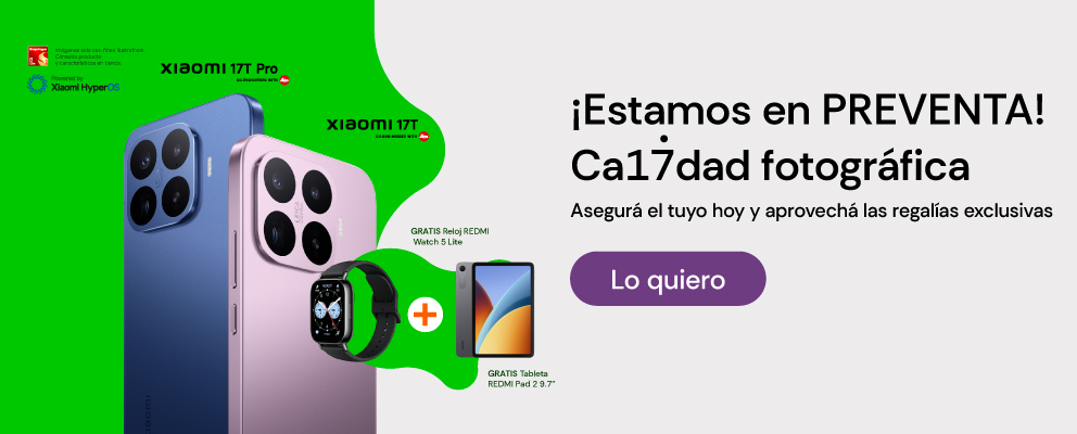 Estamos en PREVENTA:  Xiaomi 17T Series
