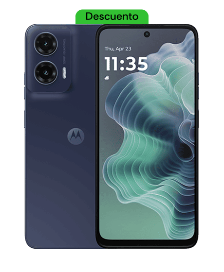 Motorola moto g35 vista frontal