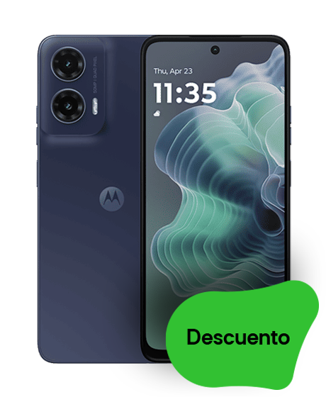 Motorola moto g35 vista frontal