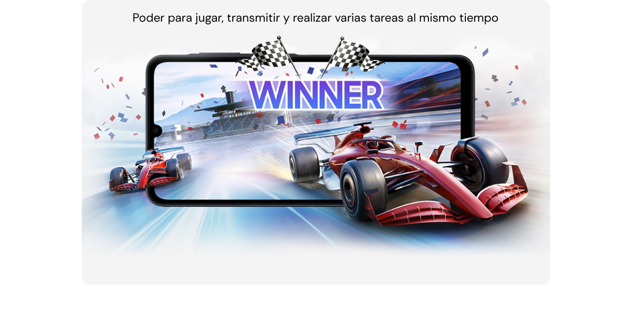 Poder para jugar, transmitir y realizar varias tareas al mismo tiempo