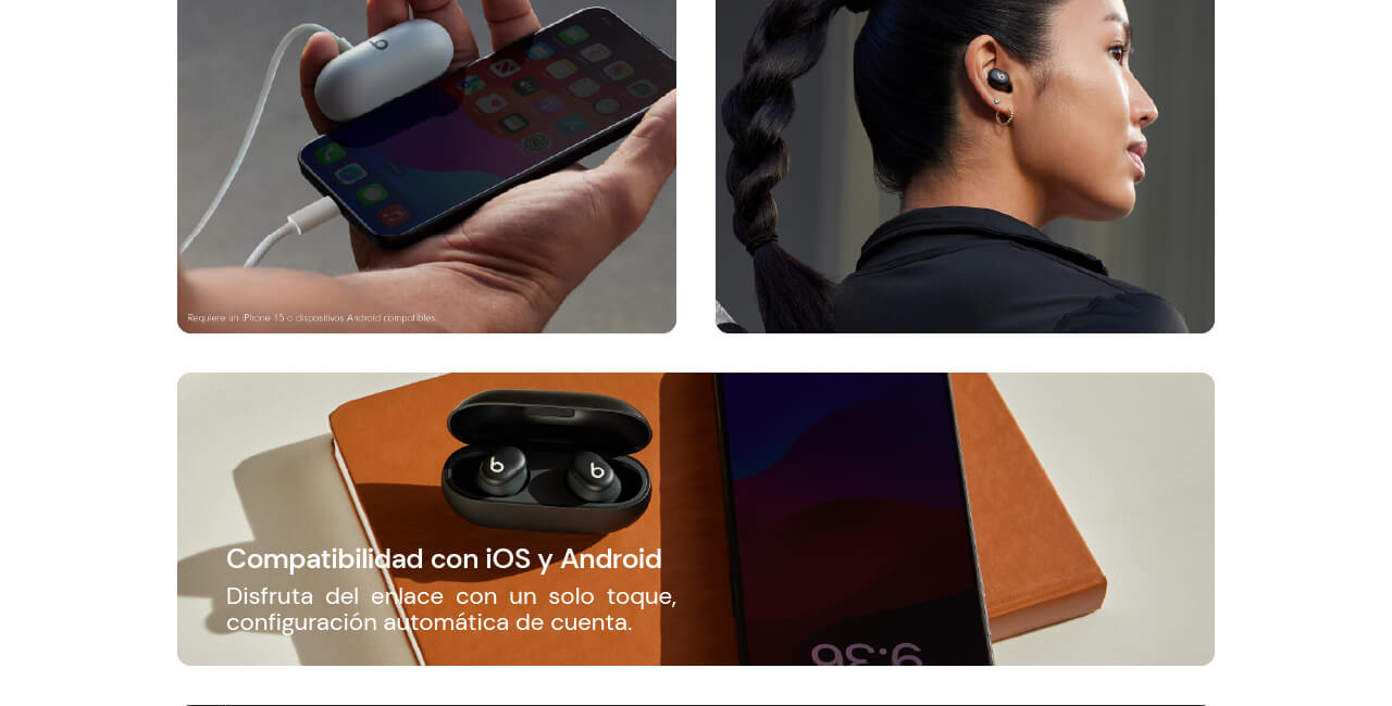 Beats Solo Buds, compatibilidad con iOS y Android