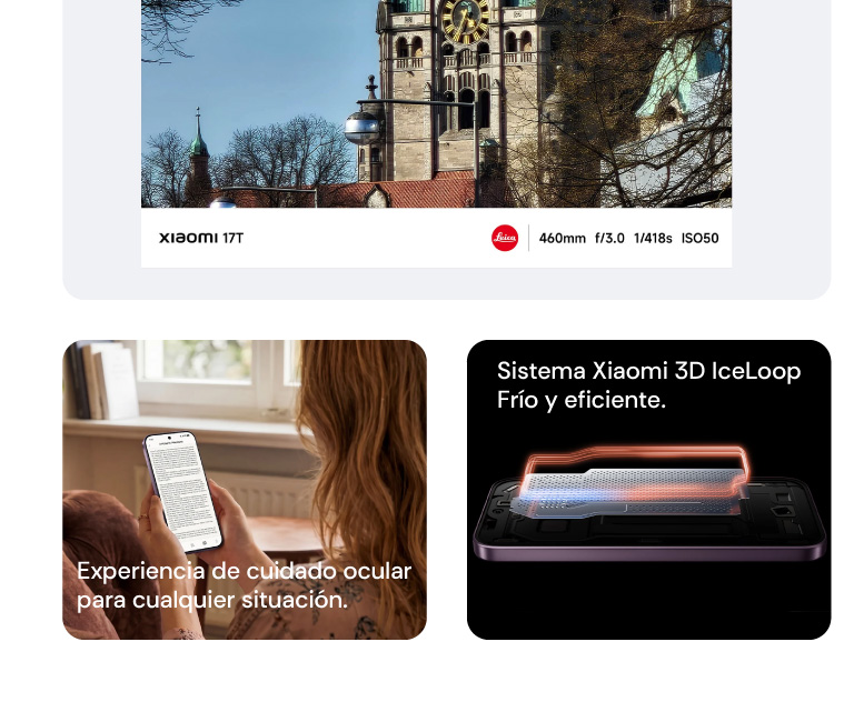 Experiencia de cuidado ocular para cualquier situación