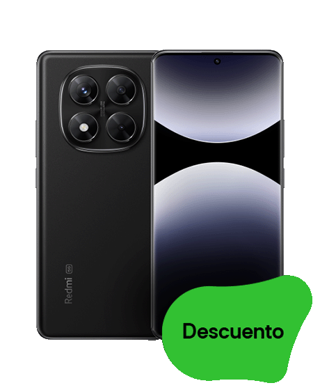 Xiaomi Redmi Note 14 Pro 5G vista frontal y trasera