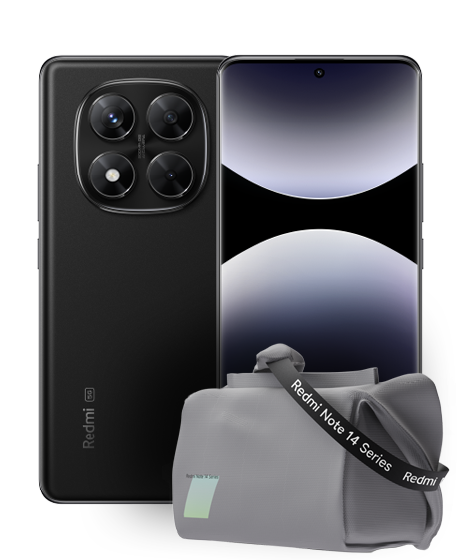 Xiaomi Redmi Note 14 Pro 5G vista frontal y trasera