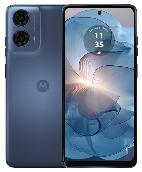 Motorola moto g24 power vista frontal y trasera