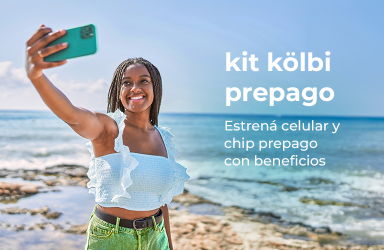 Saltemos juntos, nosotros te cubrimos con lo mejor en kit prepago: plan+celular+chip. Comprar