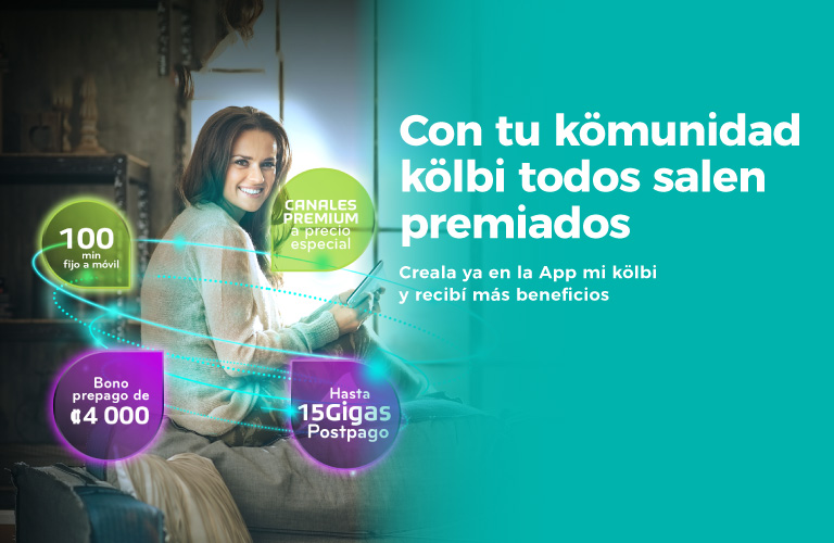 Con tu kömunidad kölbi todos salen premiados