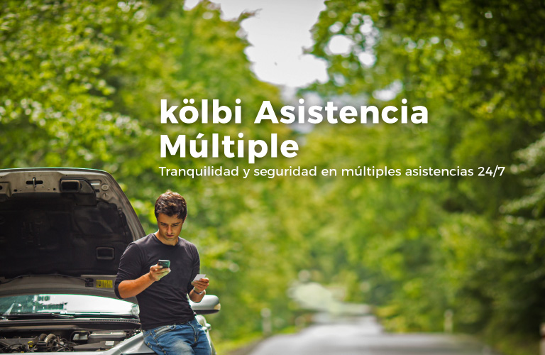 kölbi Asistencia Múltiple, tranquilidad y seguridad en asistencia técnica para tu PC y 12 asistencias más 24/7