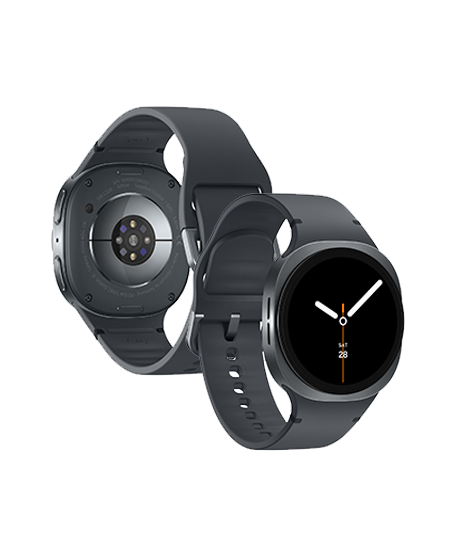 Samsung Galaxy Watch8 BT 40 mm vista frontal y trasera