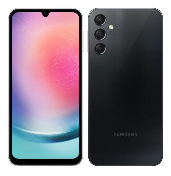 Samsung A24 LTE vista frontal y trasera