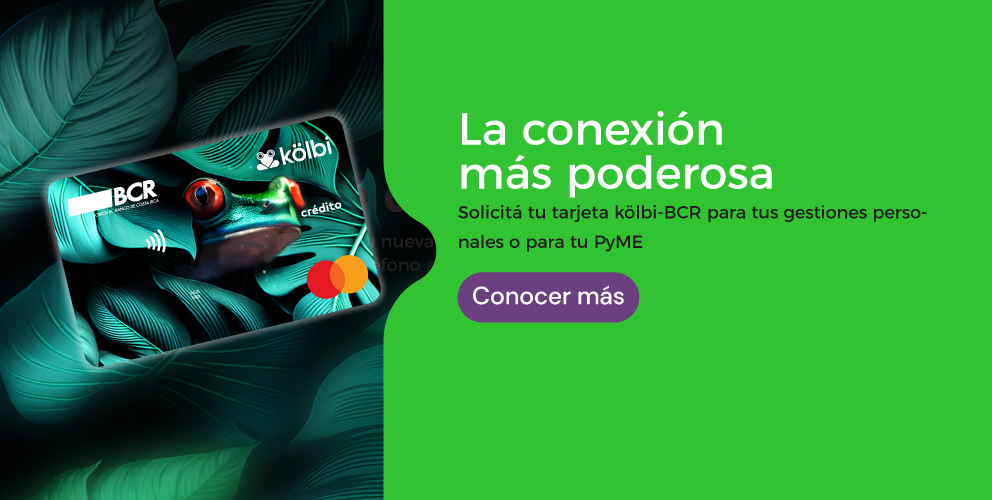 Solicitá tu tarjeta kölbi-BCR para tus gestiones personales