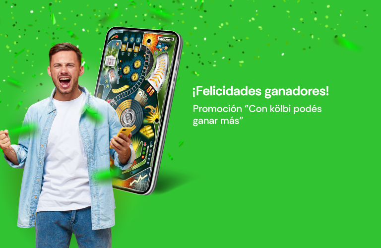 Ganadores "Con kölbi podés ganar más"