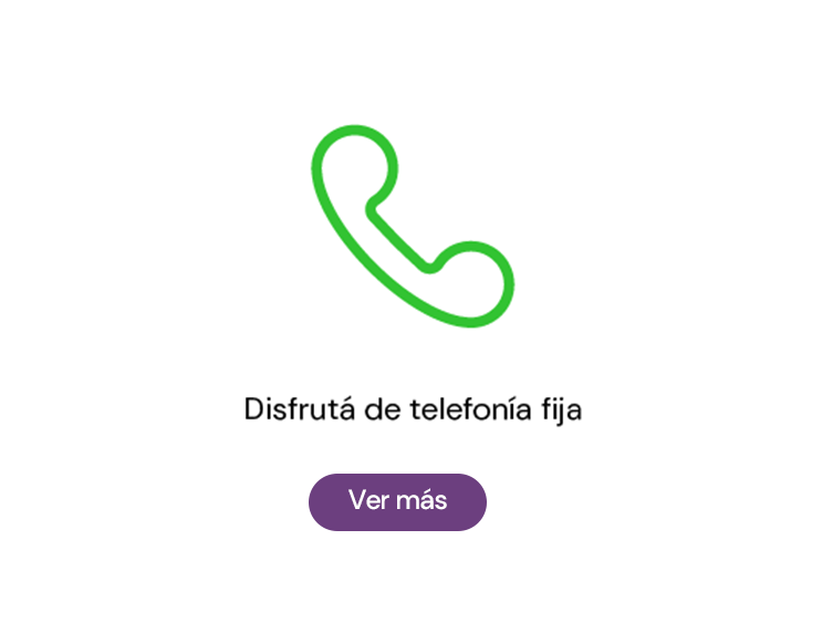 Disfrutá de la telefonía fija convencional e IP
