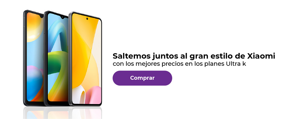 Saltemös juntos al gran estilo de Xiaomi con los mejores precios en los planes Ultra k. Compralo