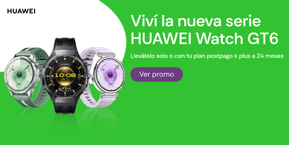 Nueva serie Huawei Watch GT6