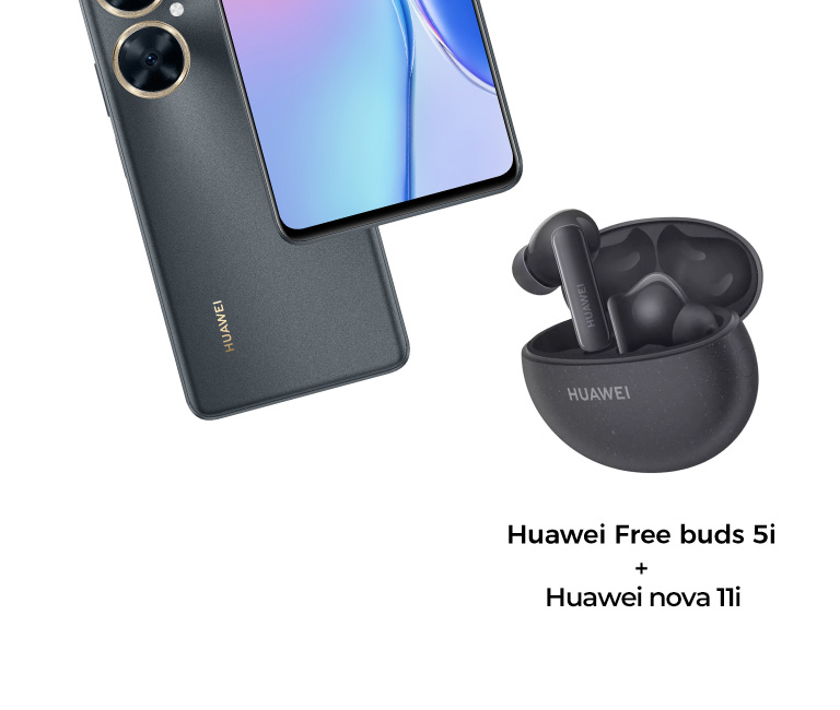 Combo Free buds 5i + Huawei 11i