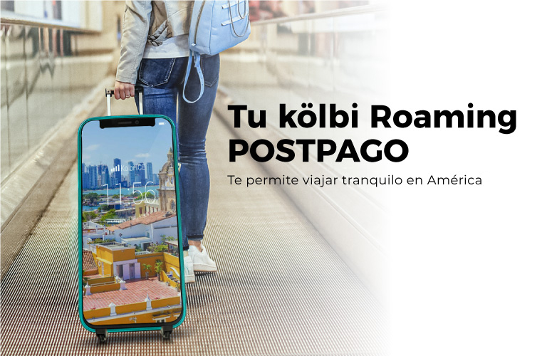 Roaming postpago te conecta en América* al mismo precio. Hablá y navegá más, pagando menos. 