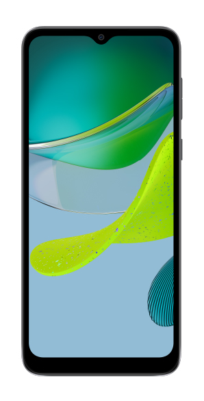 Motorola MOTO E13 vista frontal.