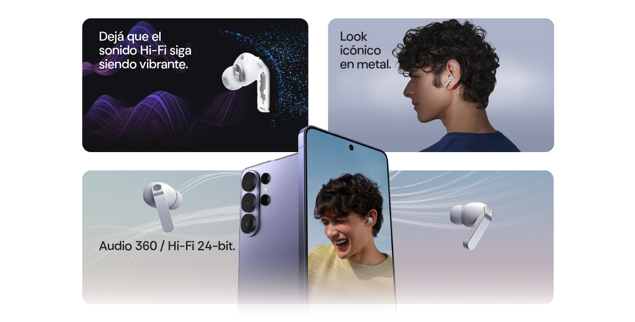 Te espera una nueva experiencia de reproducción gracias al control de ruido impulsado por Galaxy AI