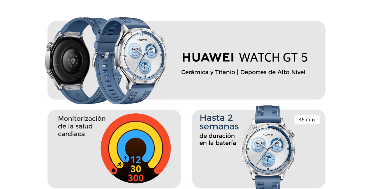 Monitorización en la salud cardiaca y hasta 2 semanas de duración en la batería