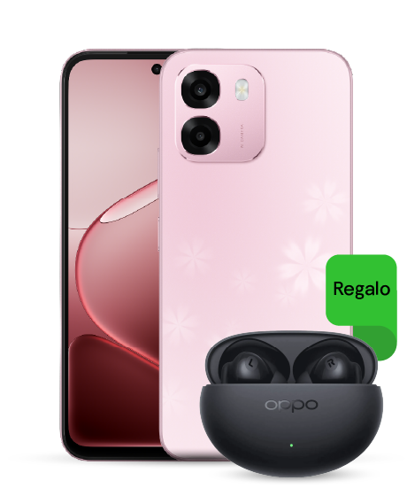 Oppo A6 Pro 5G vista frontal y trasera