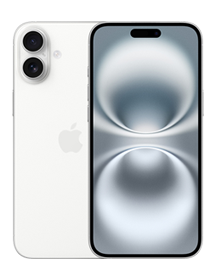 iPhone 16 Plus vista frontal y trasera