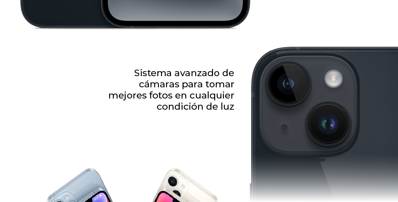 Apple iPhone 14 sistema avanzado de cámaras
