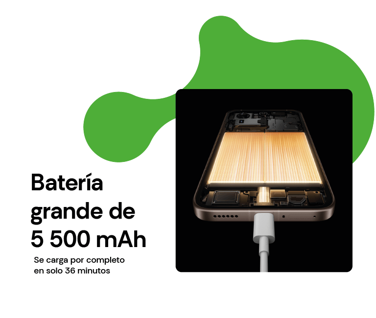Xiaomi 15T Pro, batería grande de 5 500 mAh 