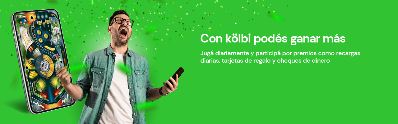 Con kölbi podés ganar más: jugá diariamente y participá por increíbles premios
