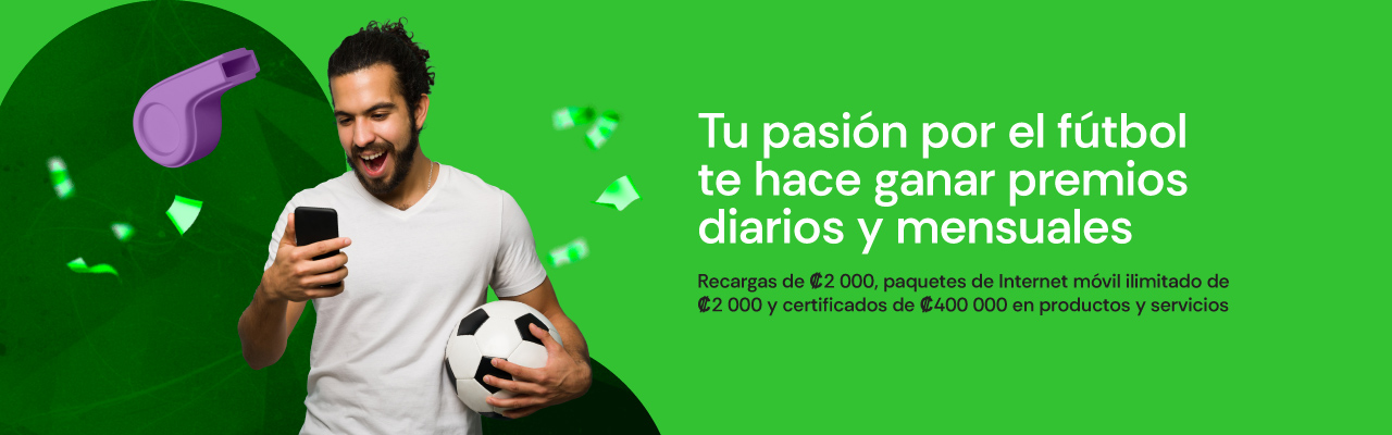 Ganá premios diarios y mensuales: recargas, paquetes de internet móvil ilimitado y certificados en productos y servicios