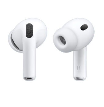 Apple AirPods Pro 3 vista frontal y trasera