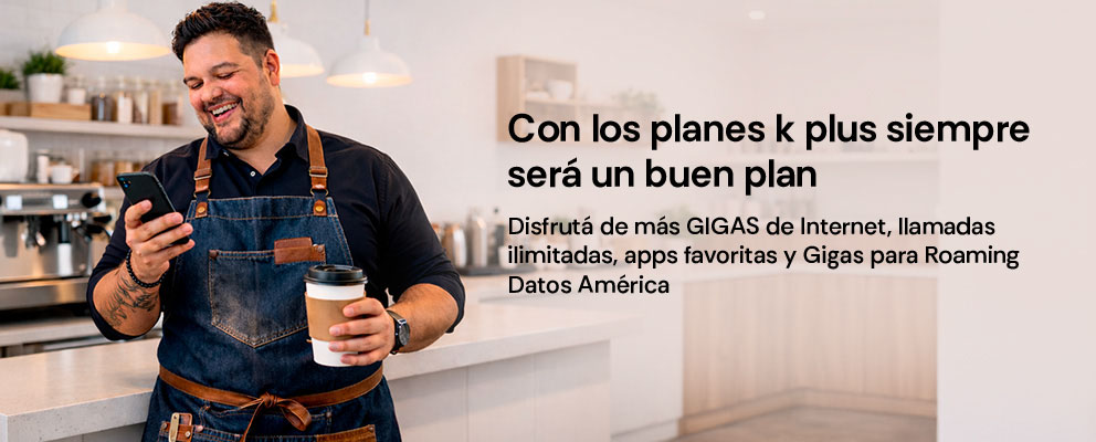 Disfrutá demás gigas de Internet, llamadas ilimitadas y gigas para Roaming datos Améric