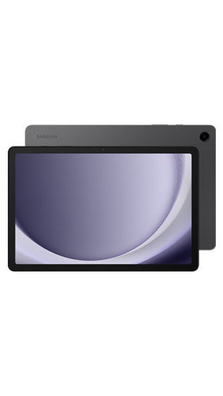 Galaxy Tab A9+ vista frontal y trasera
