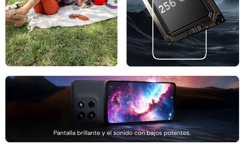 Entretenimiento envolvente, audio de alta calidad y potencia para todo el día