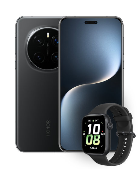 HONOR Magic 7 Pro vista frontal y trasera