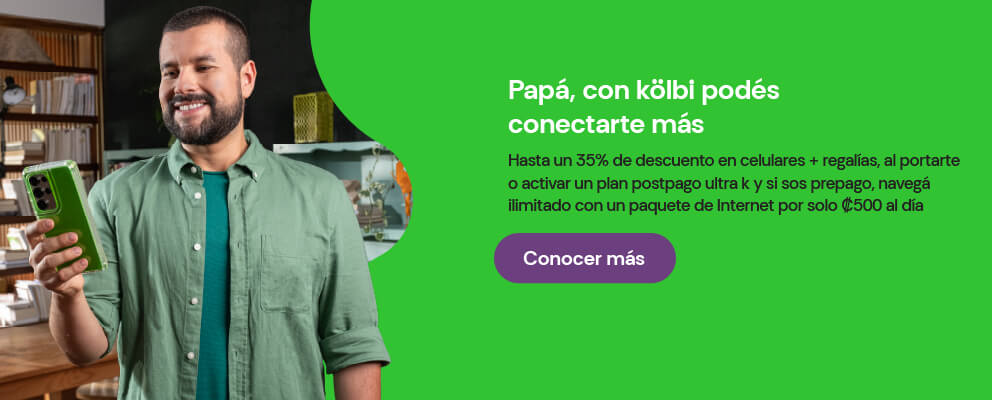 Papá, con kölbi podés más