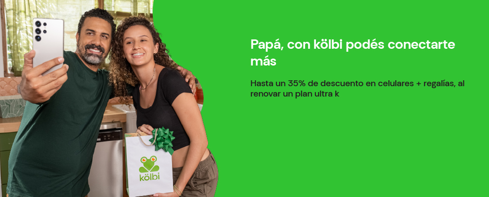 Papá, con kölbi podés más
