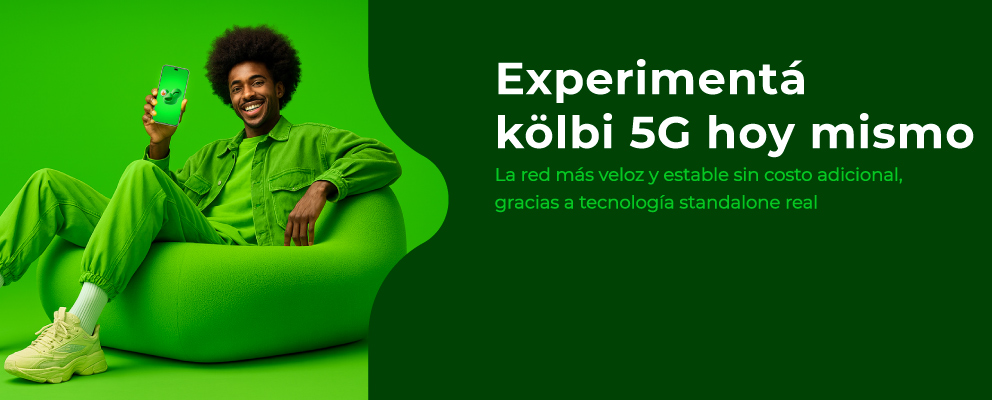 Experimentá kölbi 5G hoy mismo